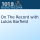 On The Record with Lukas Barfield